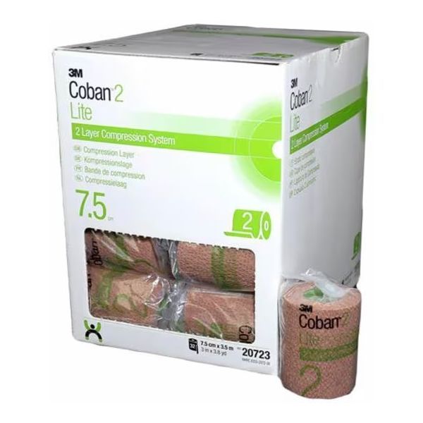 Coban 2 Lite Compression Layer 7.5cm x 3.5m