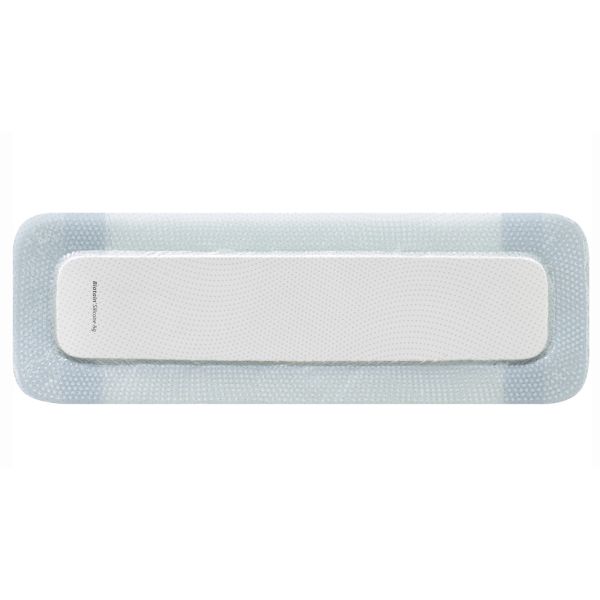 Biatain Silicone Silver Adhesive Foam Dressing 10 x 30cm Box 5