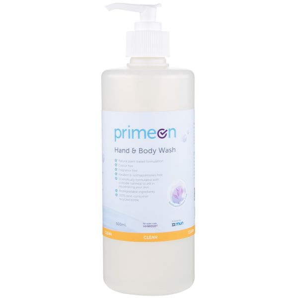 PrimeOn Hand And Body Wash 500ml Pump