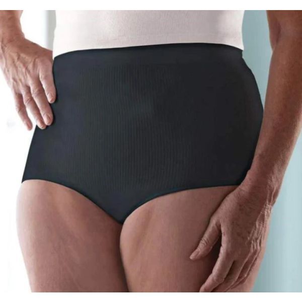 Simplicity Ladies Brief Black 2XL Size 26-30
