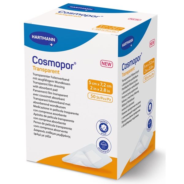 Cosmopor Transparent 5x7.2cm