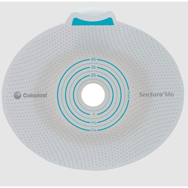 SenSura Mio Flex Flat Base Plate Adhesive coupling Cut to fit 10-48mm 50mm Flange Box 10