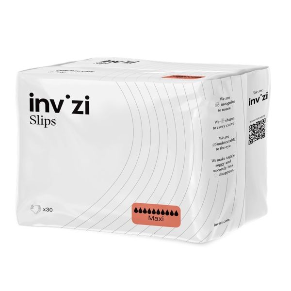 Invizi Slips Maxi Extra Small /Small 38-105cm 1900ml Pk30