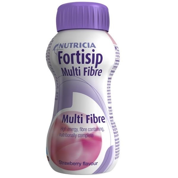 Fortisip Multi Fibre Strawberry 200mL Bottle