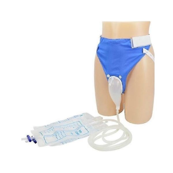 Fruugo Wearable Urine Bag With Pee Catheter Duct 1000ml 2000ml For Men