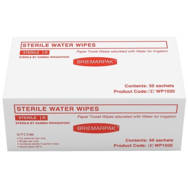 Briemarpak Sterile Paper Towel Water Wipes Carton 1000