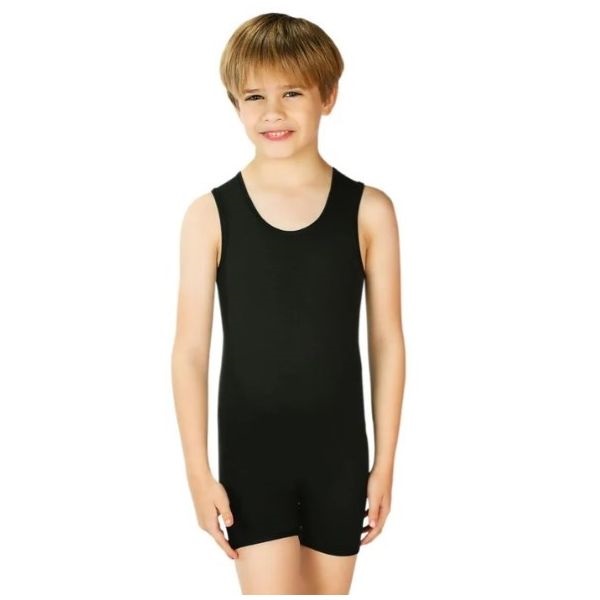 Jettproof Sensory Sleaveless Suit Boys Size 12 Black