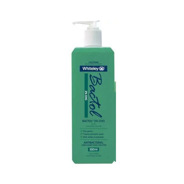 Bactol 2% Chlorohexidine-Antiseptic Hand And Body Wash Solution 500ML