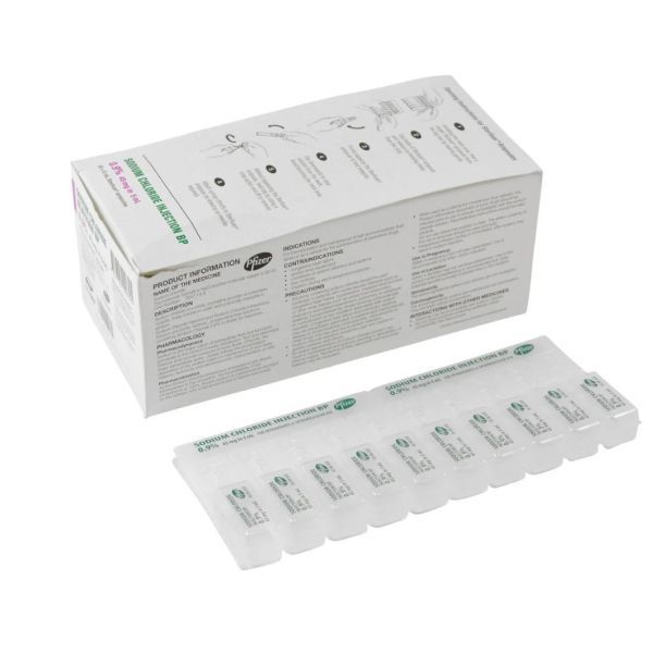 Sodium Chloride 0.9% Ampoule 5ml For injection