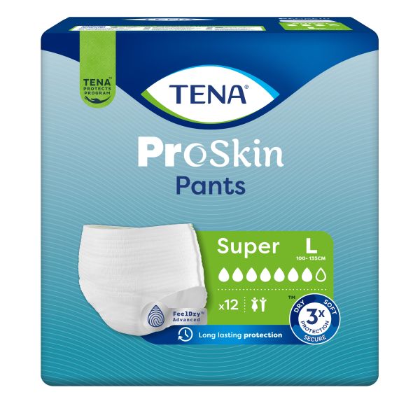 Tena Proskin II Pants Super Large 100-135cm 1407ml  Pk12