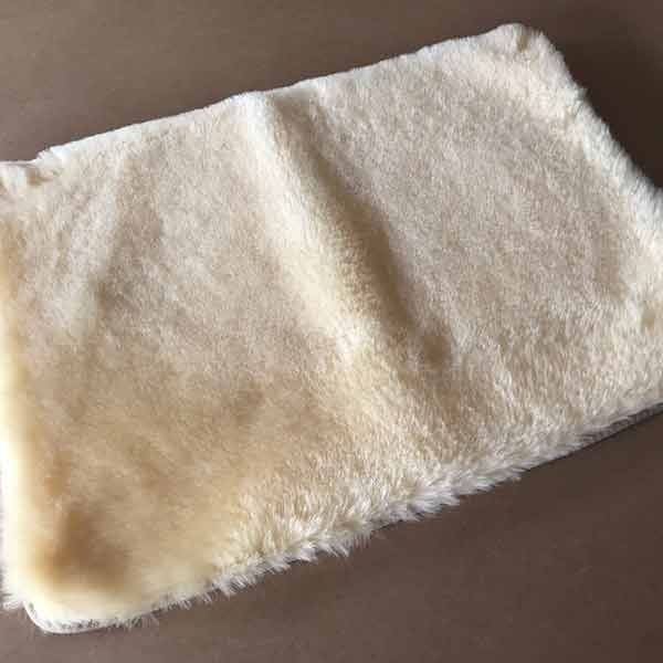 Sheepskin Wheelchair Seat Gold 36x51cm