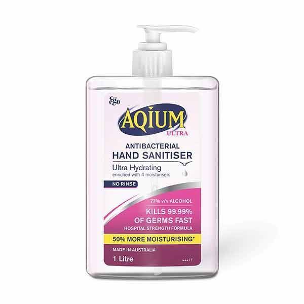 Aqium Ultra Antibacterial Hand Sanitiser 1L