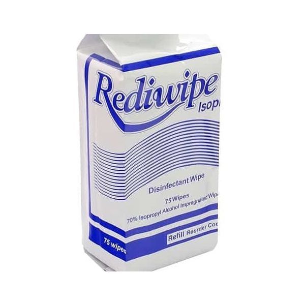 Rediwipe Isopropyl Surface Disinfectant Refill Pk75