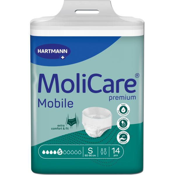 MoliCare Premium Mobile 5 Drops Small 941ml Pk14