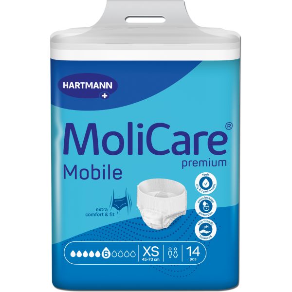 MoliCare Premium Mobile 6 Drops Extra Small 1361ml Pk14