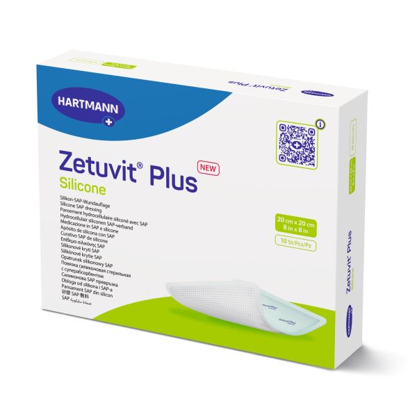 Zetuvit Plus Silicone 20x20cm