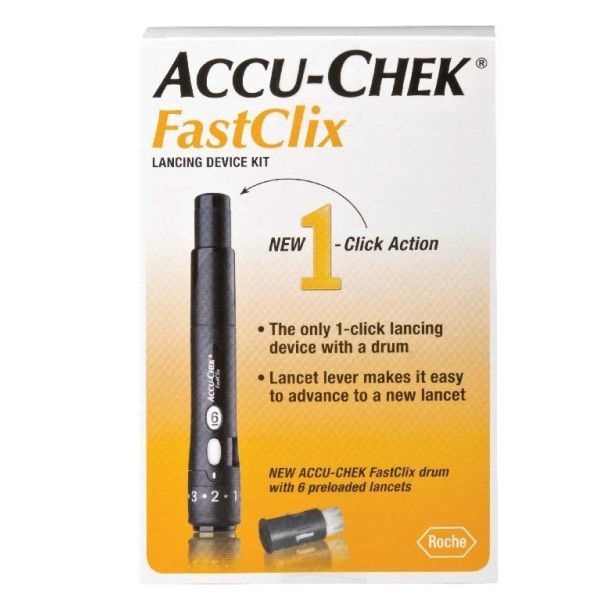 AccuChek FASTCLIX KIT Lancing Device