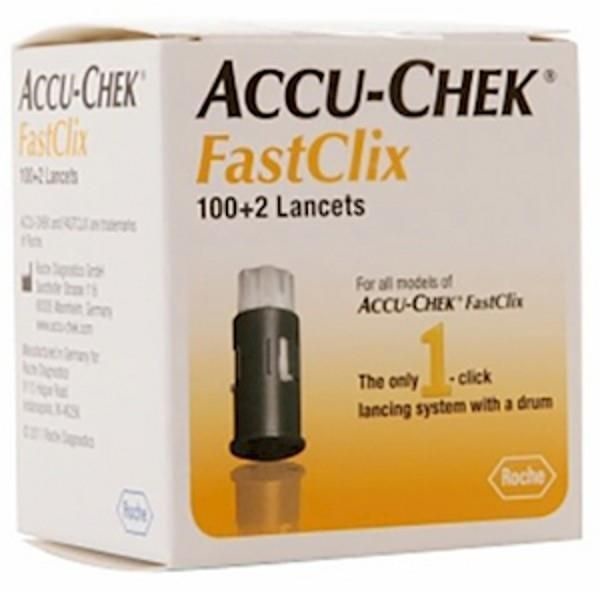 AccuChek FASTCLIX Lancets Pack 102