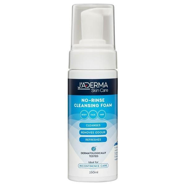 Jaderma No Rinse Foam 150ml Ea