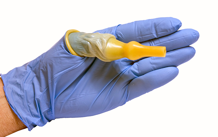 Condom Drainage